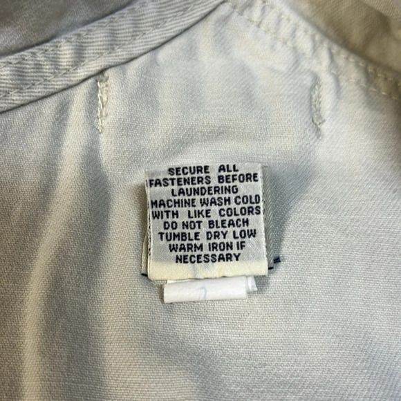 Gap Denim Ivory Overalls Size M - Picture 6 of 6